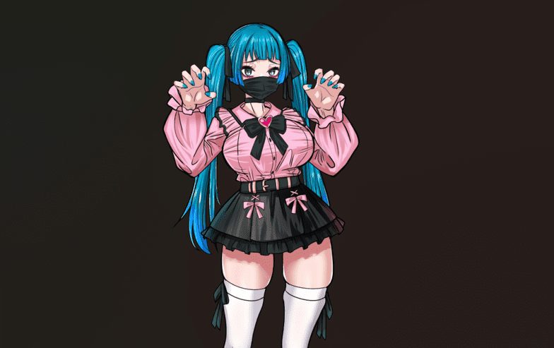 图片[2]-R834  噂のくち裂け女は地雷系美少女だった！-Fi汐acg