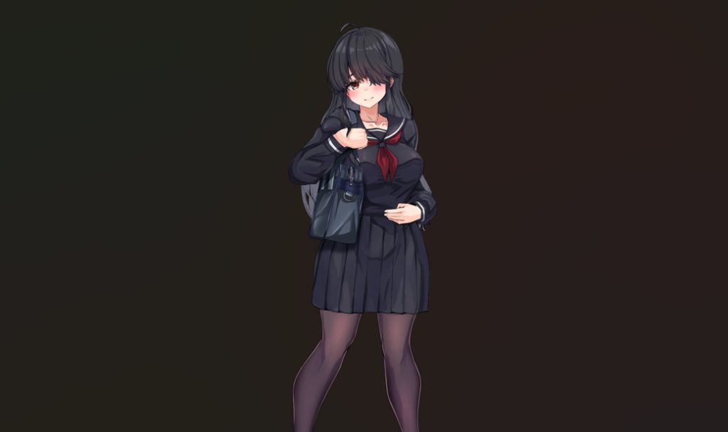 图片[2]-S754   目隐少女，乘车中  ai汉  双端-Fi汐acg